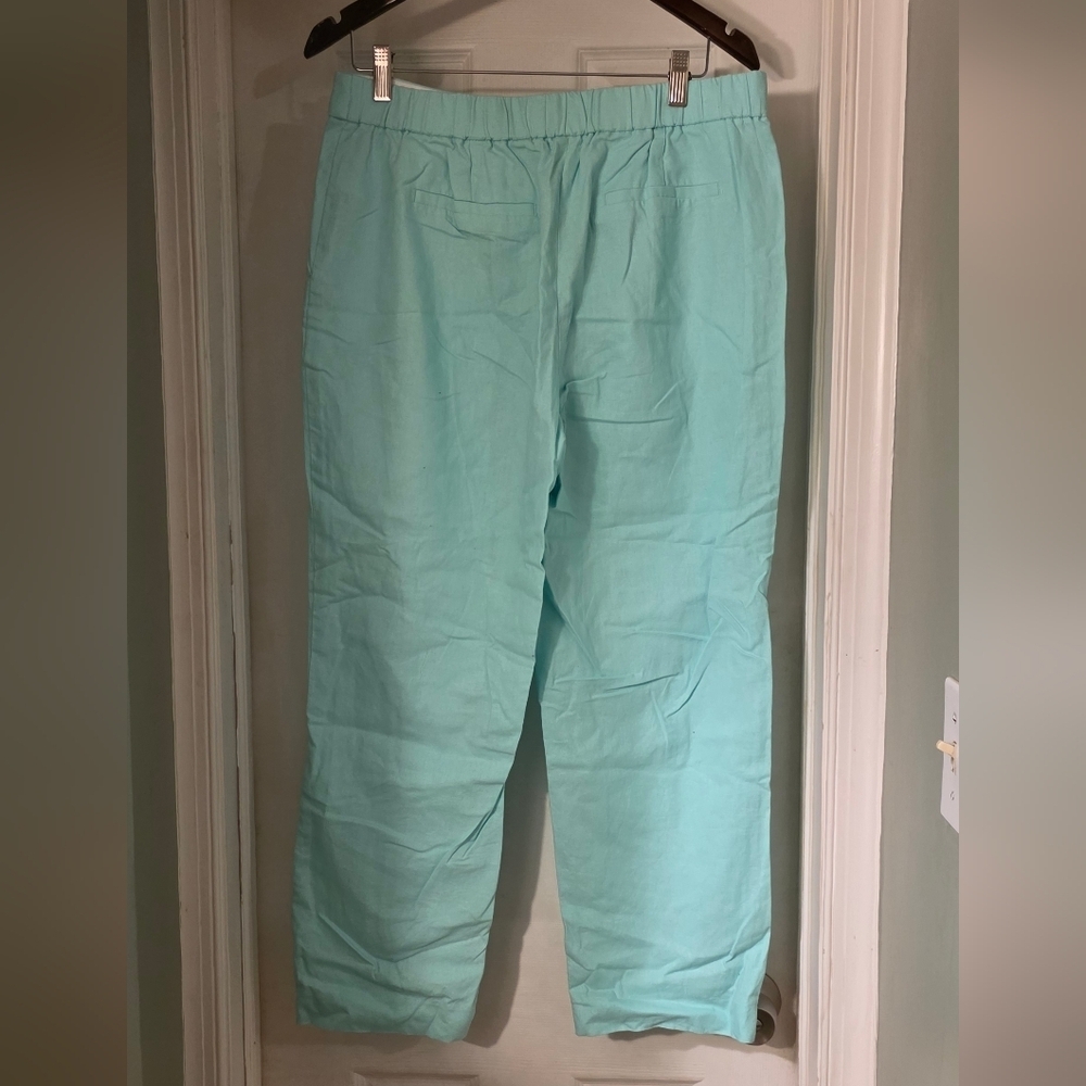 J. Crew Factory Linen-Cotton Blend Sailor Pants - Picture 2 of 5